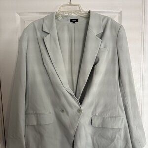 Express Tuxedo Adjustable Blazer Mint - Women's